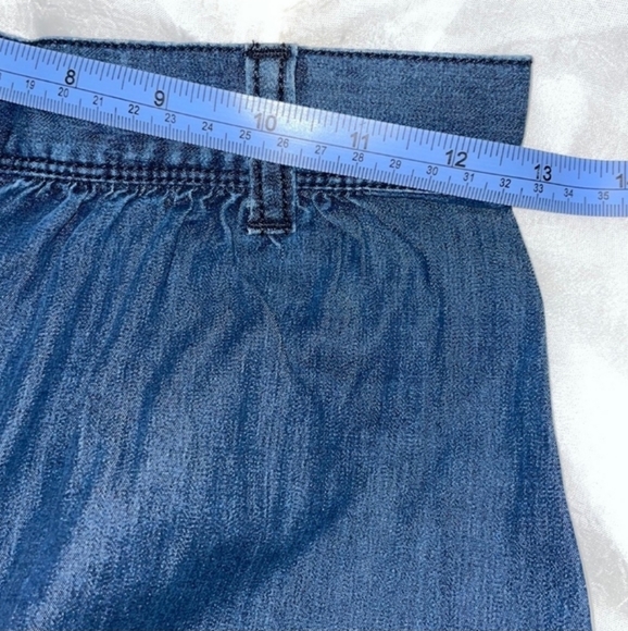 GAP 1969 Chambray Skirt Size 26/2 - Picture 6 of 8
